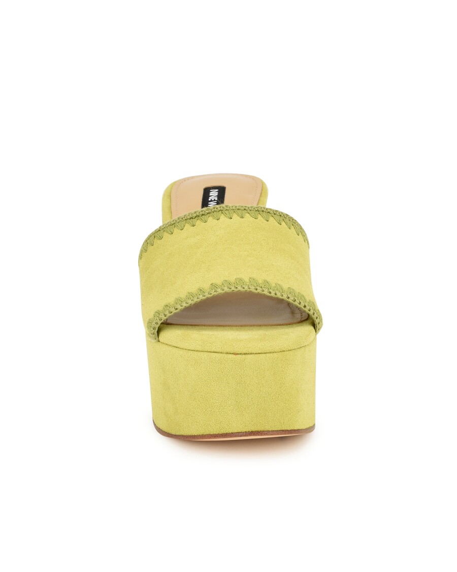 Sandali Slide Con Plateau Nine West Yickie