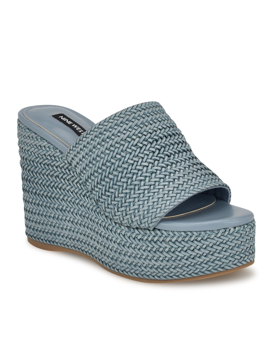 Devyni Vakarai Everie Espadrille Pleištiniai Sandalai