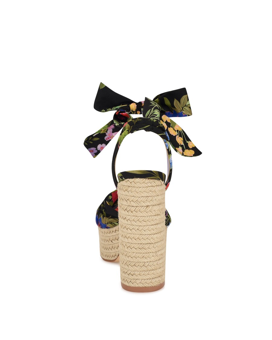 üheksa Lääne-gertha Platvormi Espadrill Sandaalid