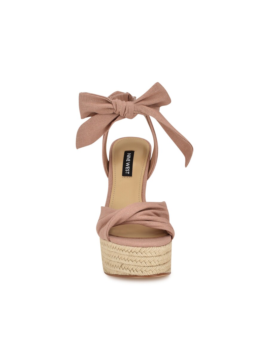 Deviņas Rietumu Gertha Platformas Espadrille Sandales