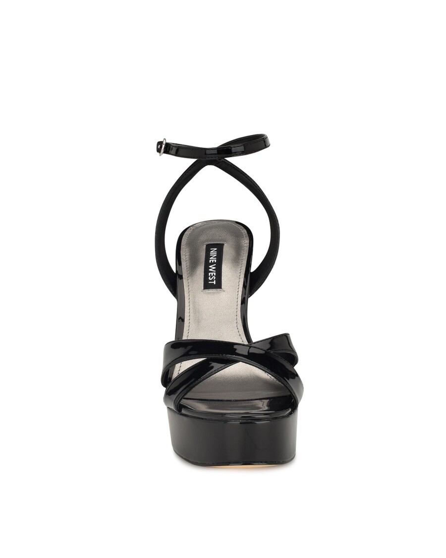 Devynios Vakarų Jessie Platformos Sandalai Su Dirželiu