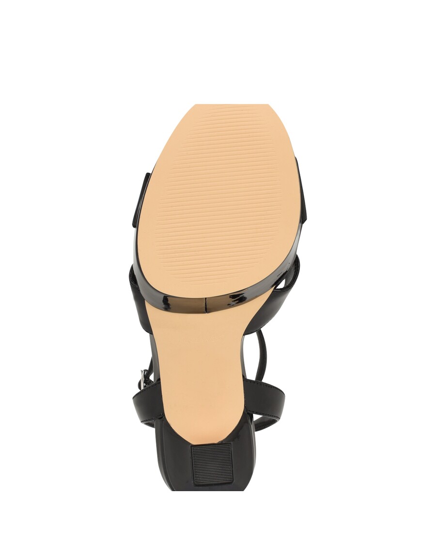 Devynios Vakarų Jessie Platformos Sandalai Su Dirželiu