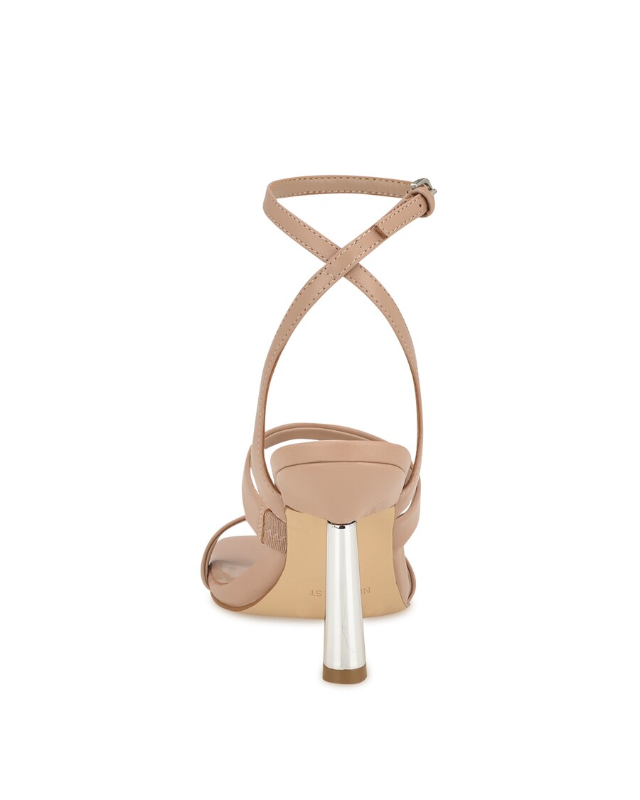 Sandały Dziewięć West Kiya Z Paskami Na Kostce