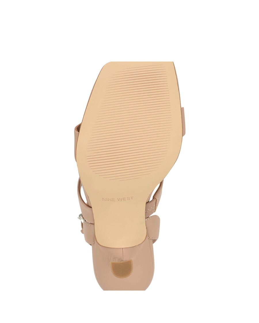 Sandały Dziewięć West Kiya Z Paskami Na Kostce