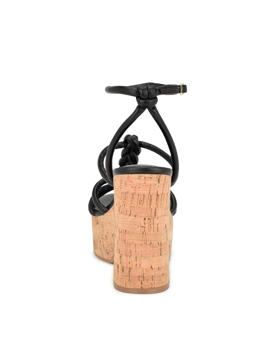 üheksa Lääne Olanderi Sõlmega Platvormsandaali