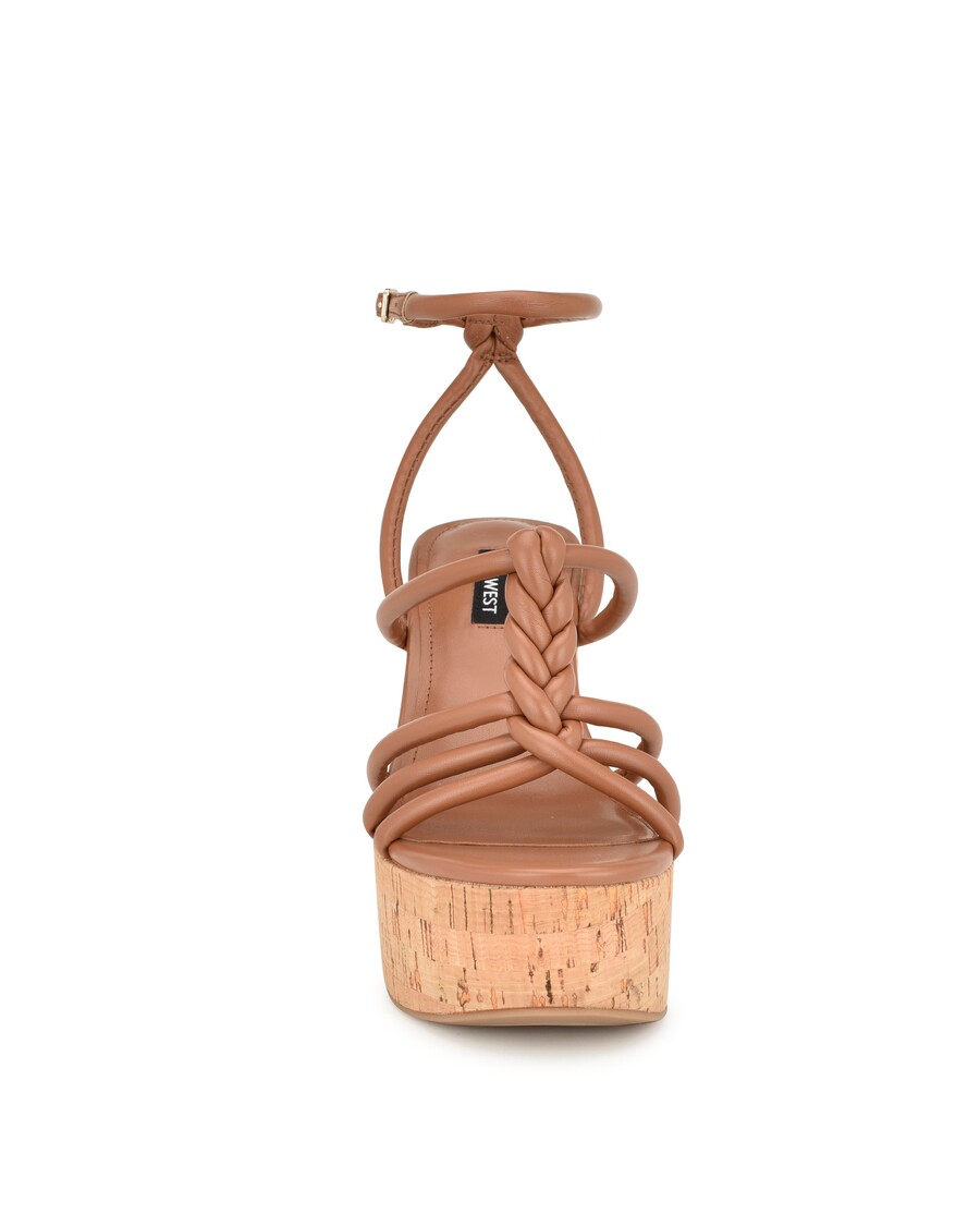 Nine West Onder Düğümlü Platform Sandalet