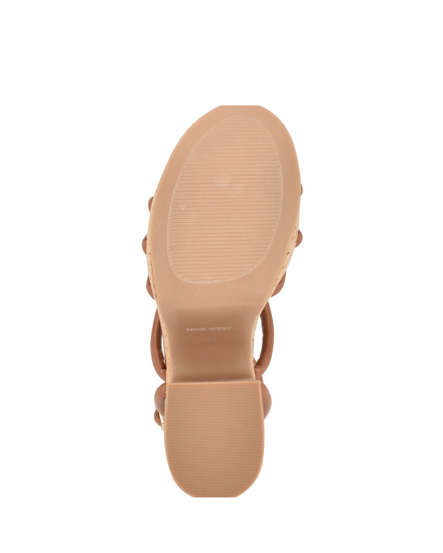 Nine West Onder Düğümlü Platform Sandalet