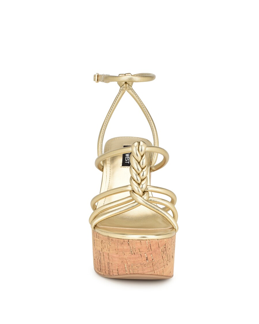 üheksa Lääne Olanderi Sõlmega Platvormsandaali