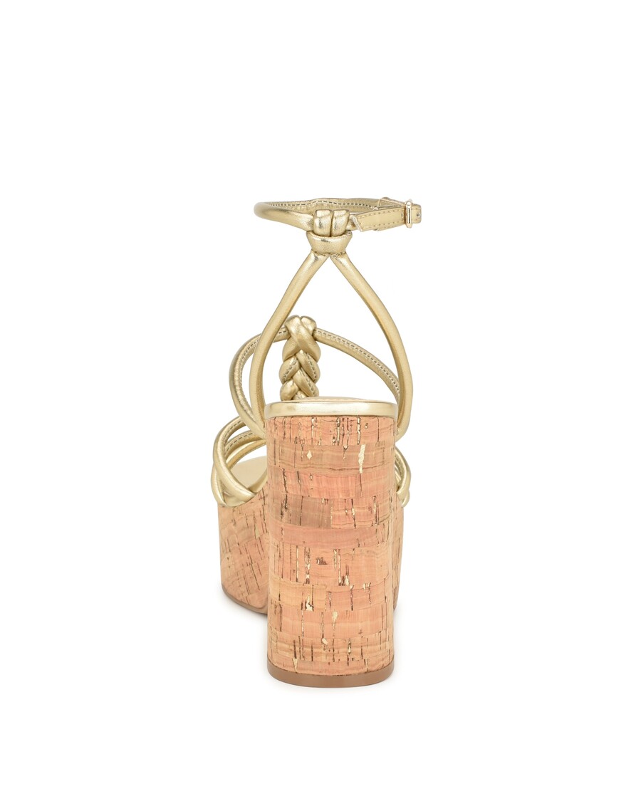 üheksa Lääne Olanderi Sõlmega Platvormsandaali