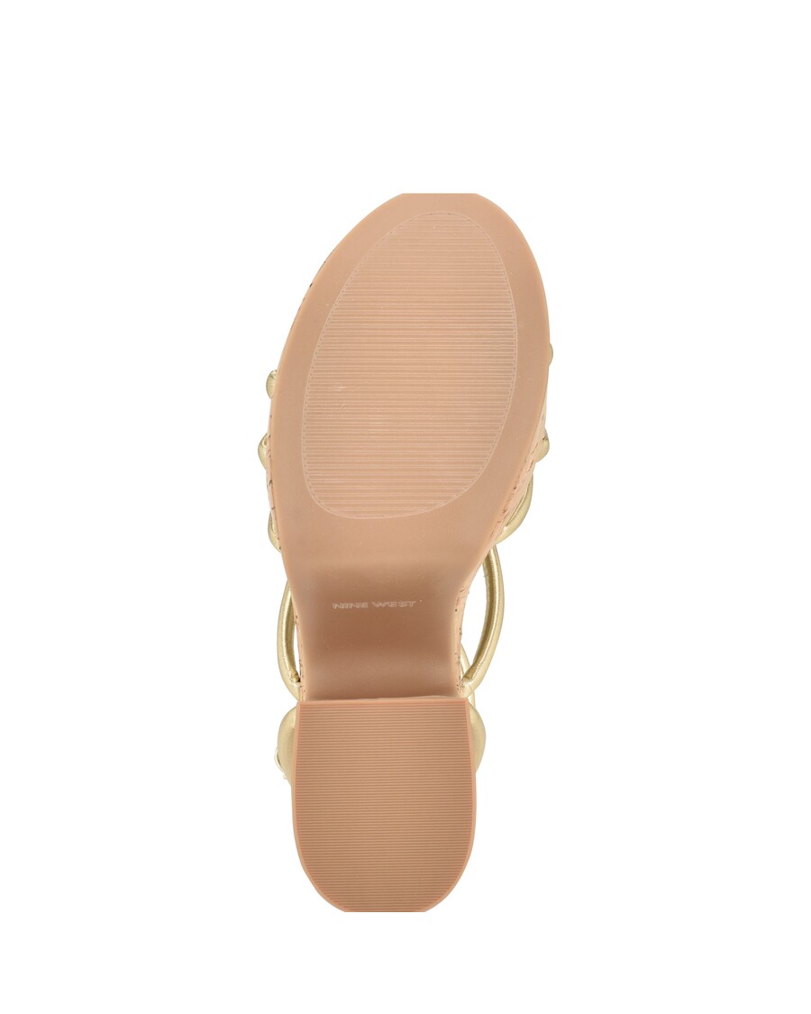 üheksa Lääne Olanderi Sõlmega Platvormsandaali