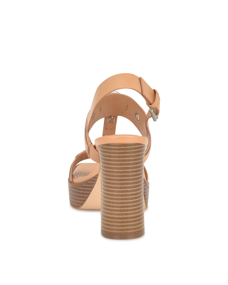 Devyni „west Opell“ Pritaikyti Platforminiai Sandalai