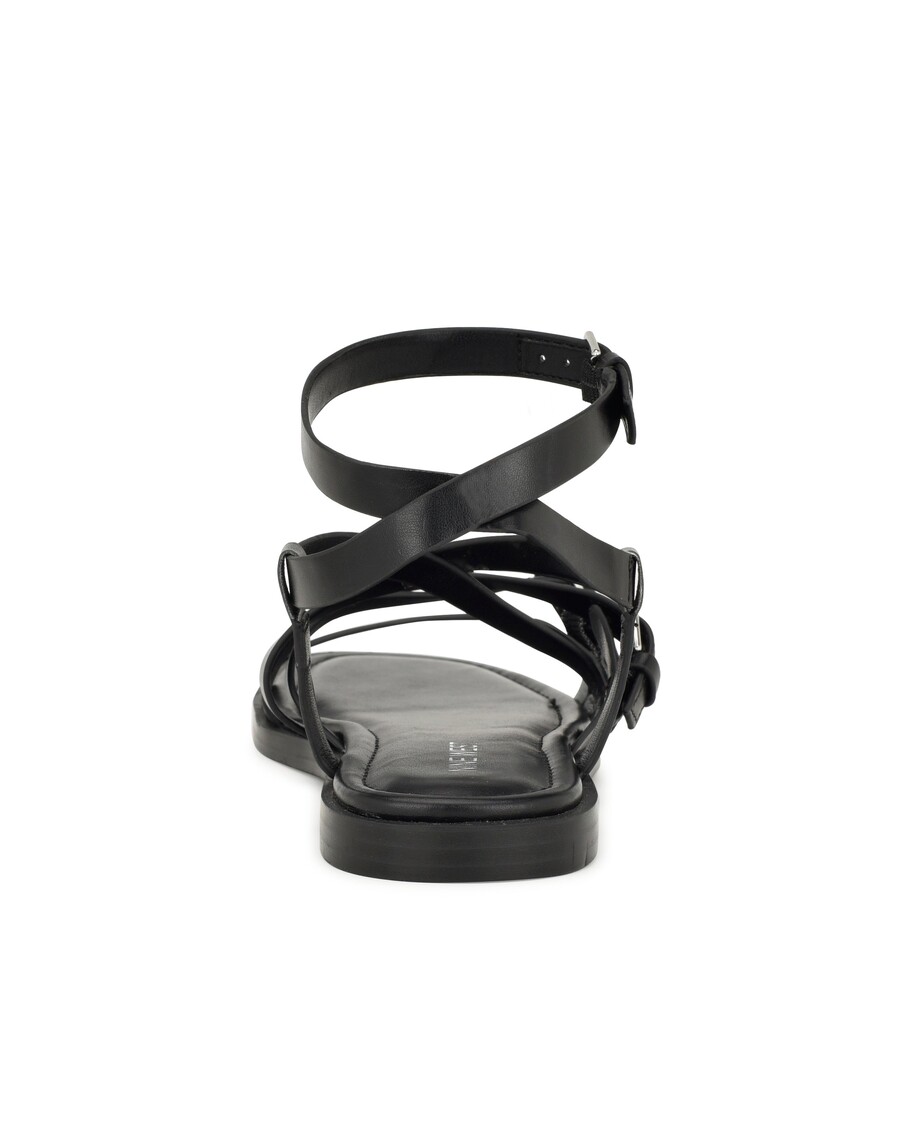 Сандалии Nine West Rulen на плоской платформе с ремешками