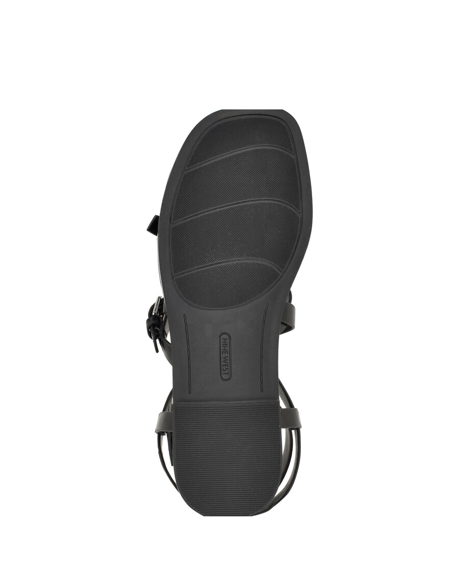 Сандалии Nine West Rulen на плоской платформе с ремешками