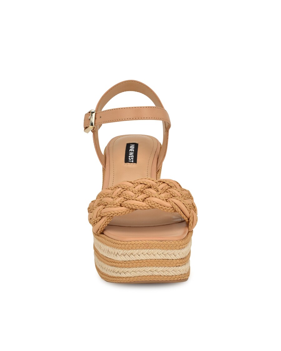 Deviņas Rietumu Cinka Austas Platformas Sandales