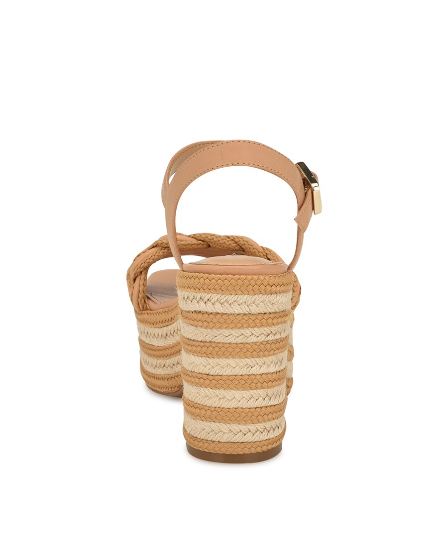 Deviņas Rietumu Cinka Austas Platformas Sandales