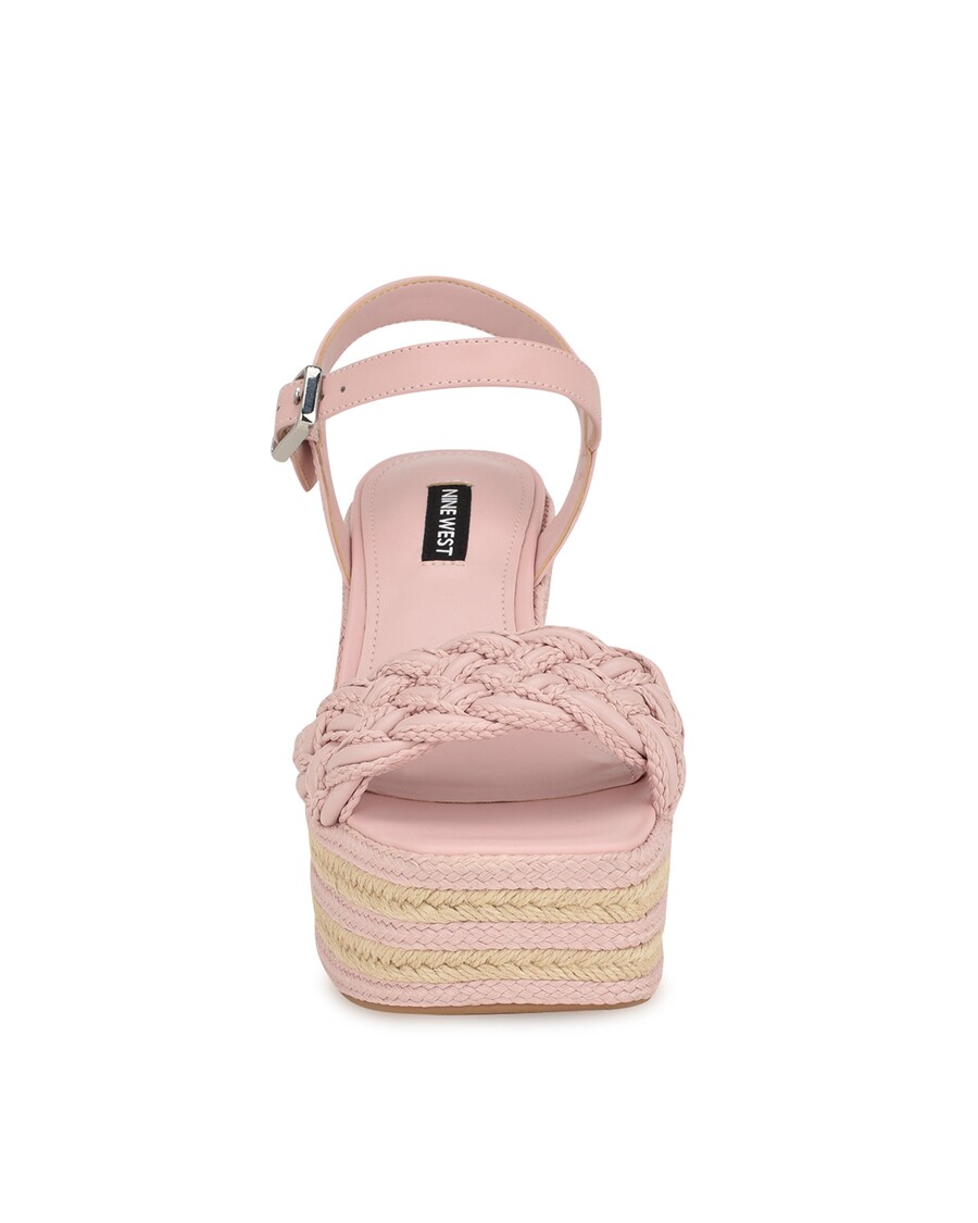 üheksa Lääne Cinka Kootud Platvormsandaali