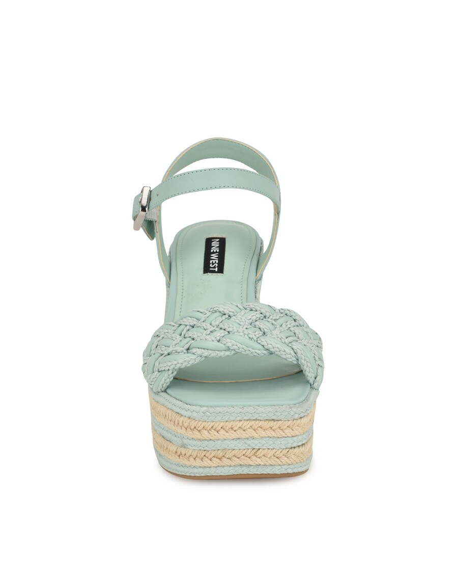 üheksa Lääne Cinka Kootud Platvormsandaali