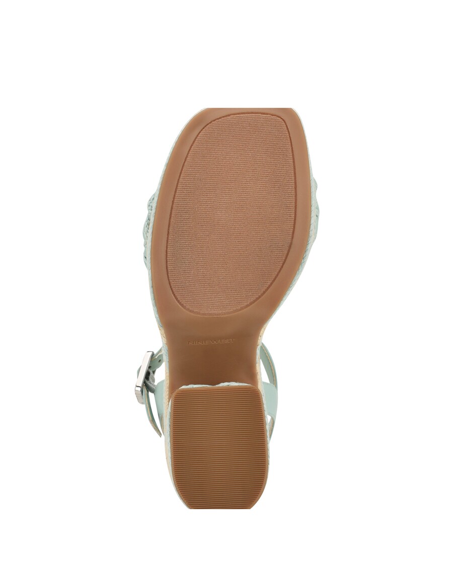 üheksa Lääne Cinka Kootud Platvormsandaali