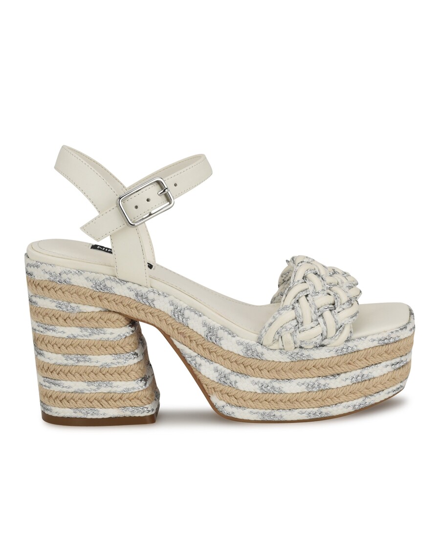 Nine West Cinka Dokuma Platform Sandalet