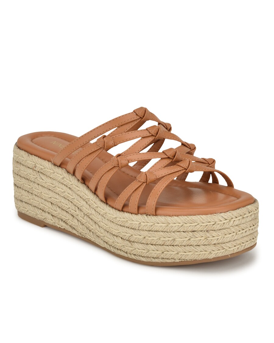 девет вест цристи еспадрил сандала на клин