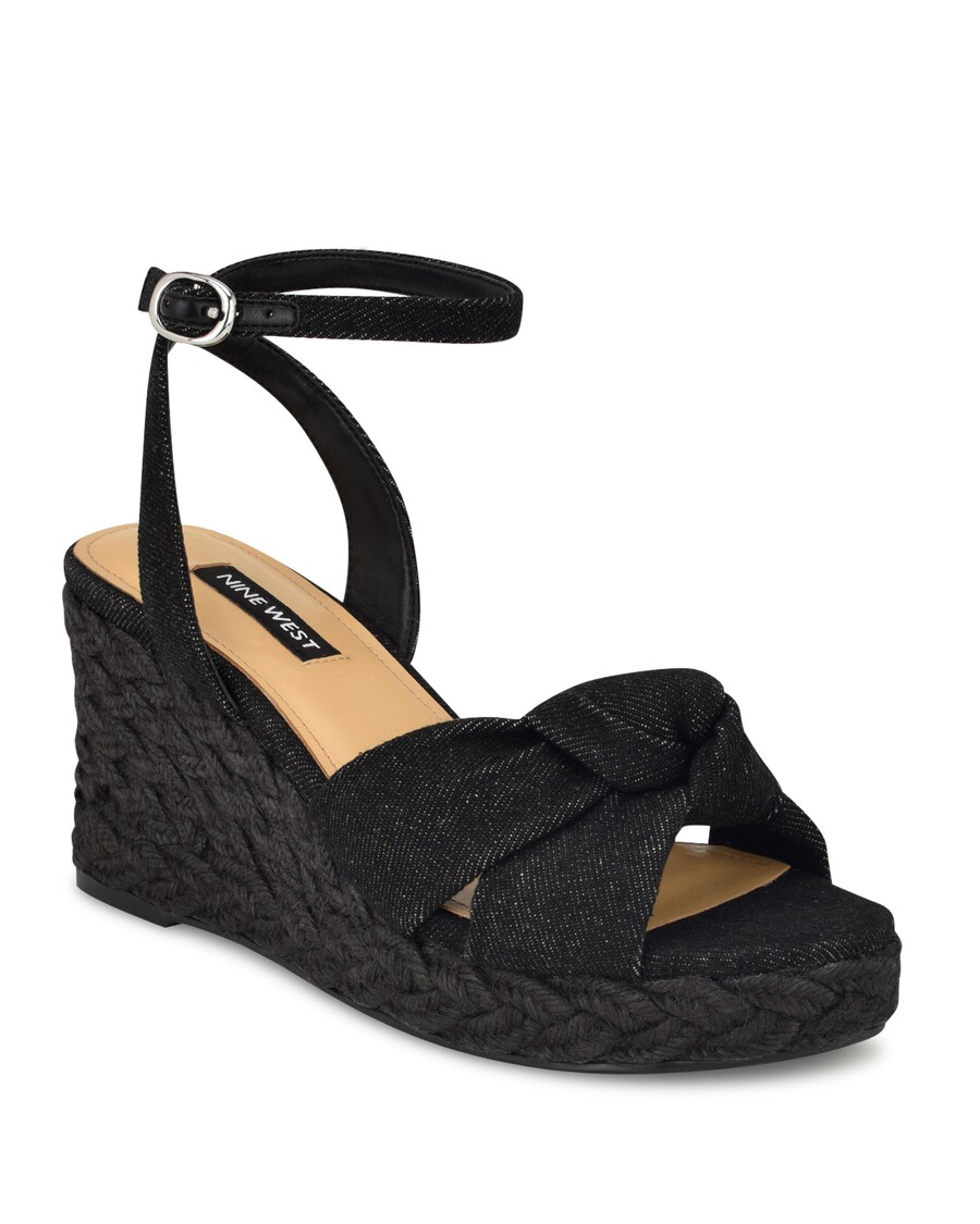 Nio West Dotime Espadrille Wedge Sandaler