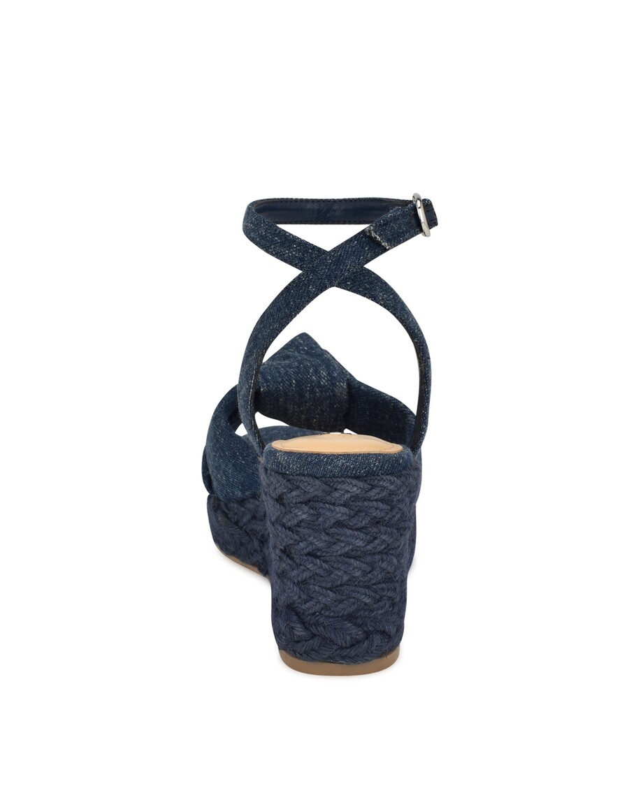 Devet West Dotime Sandale Na Klin S Espadrilama