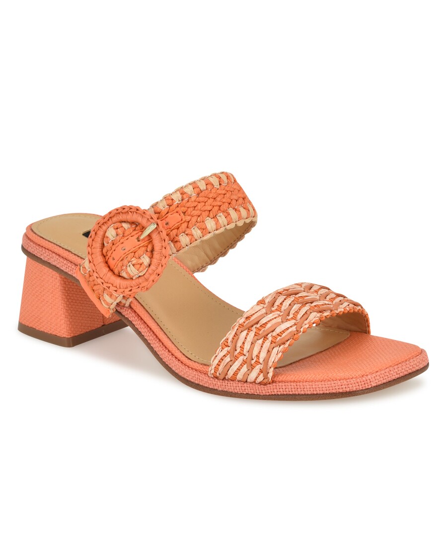 Deväť Západných šmirgľových Tkaných šmykľavých Sandálov