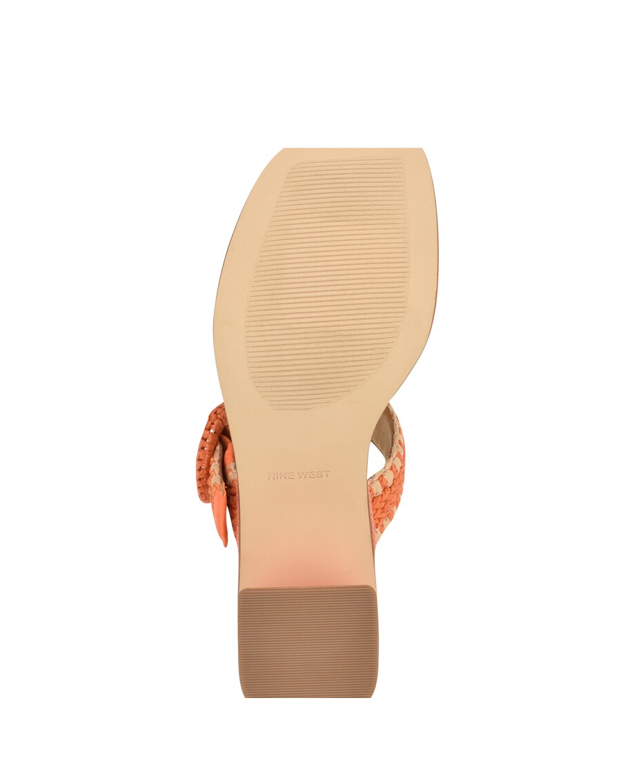 Deväť Západných šmirgľových Tkaných šmykľavých Sandálov