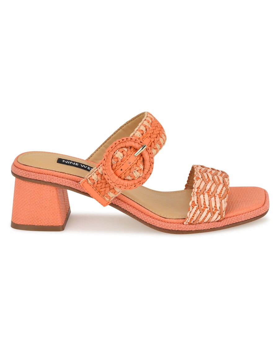 Nine West Emerey Dokuma Sandalet Slayt