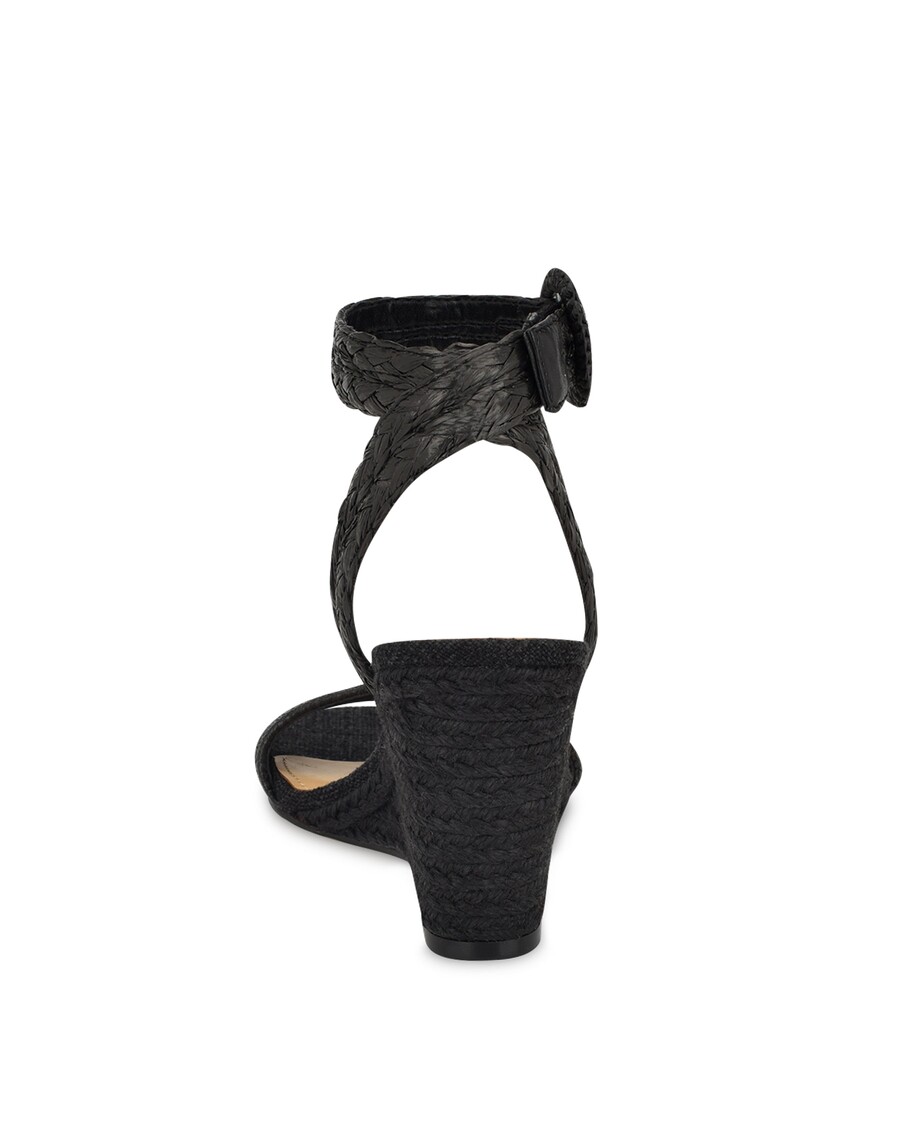 Sandały Na Koturnie Espadrylowe Dziewięć Zachodniej Nerisy