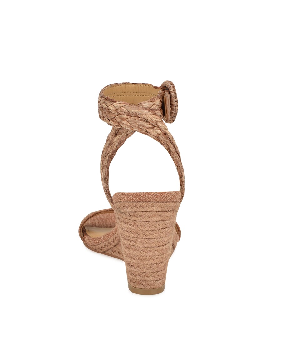 Devět West Nerisa Espadrille Klínové Sandály