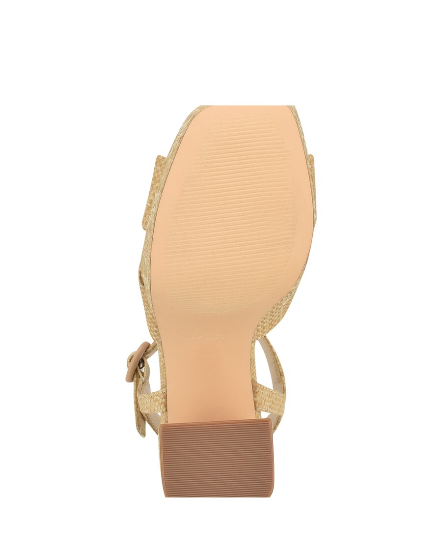 תשעה סנדלי פלטפורמת רצועת קרסול מערב וולנה