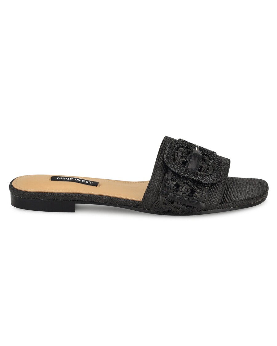 Nine West Hagleigh Sandali Z Ravnim Drsnikom