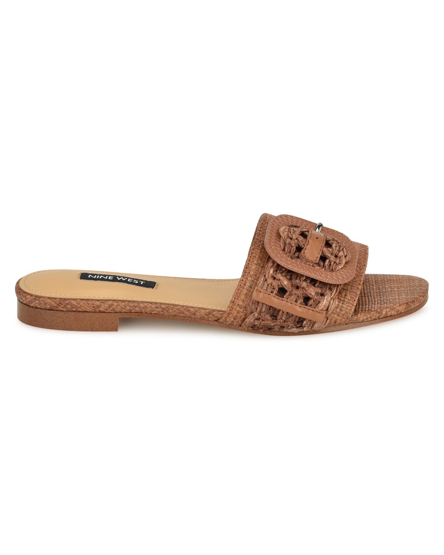 Nine West Hagleigh Sandali Z Ravnim Drsnikom