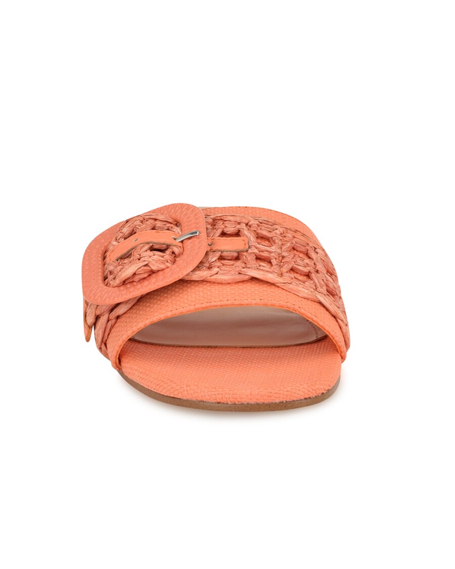 Deväť Západných Hagleigh Plochých šmykľavých Sandálov