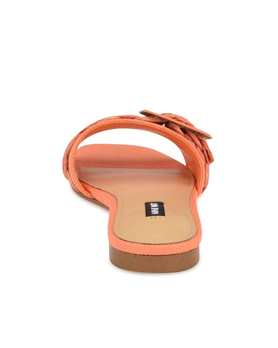 Deväť Západných Hagleigh Plochých šmykľavých Sandálov