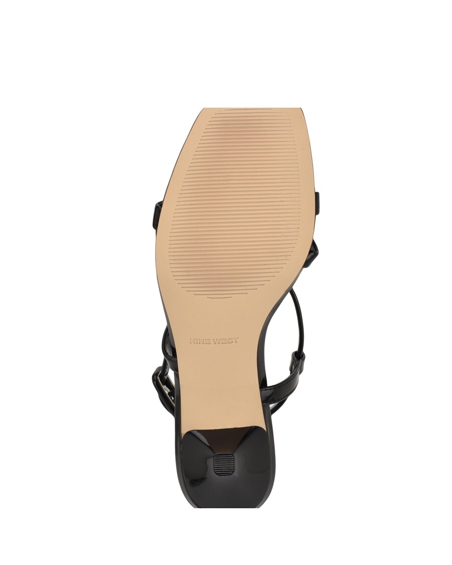 Deviņas Rietumu Hanni Sandales Ar Lencēm