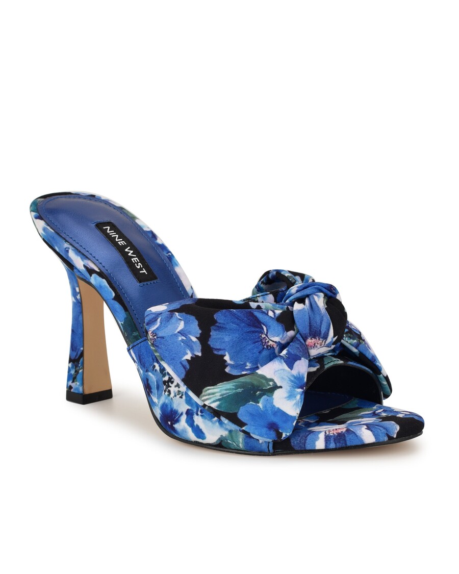 Deväť West Trina Bow Sandále Mule