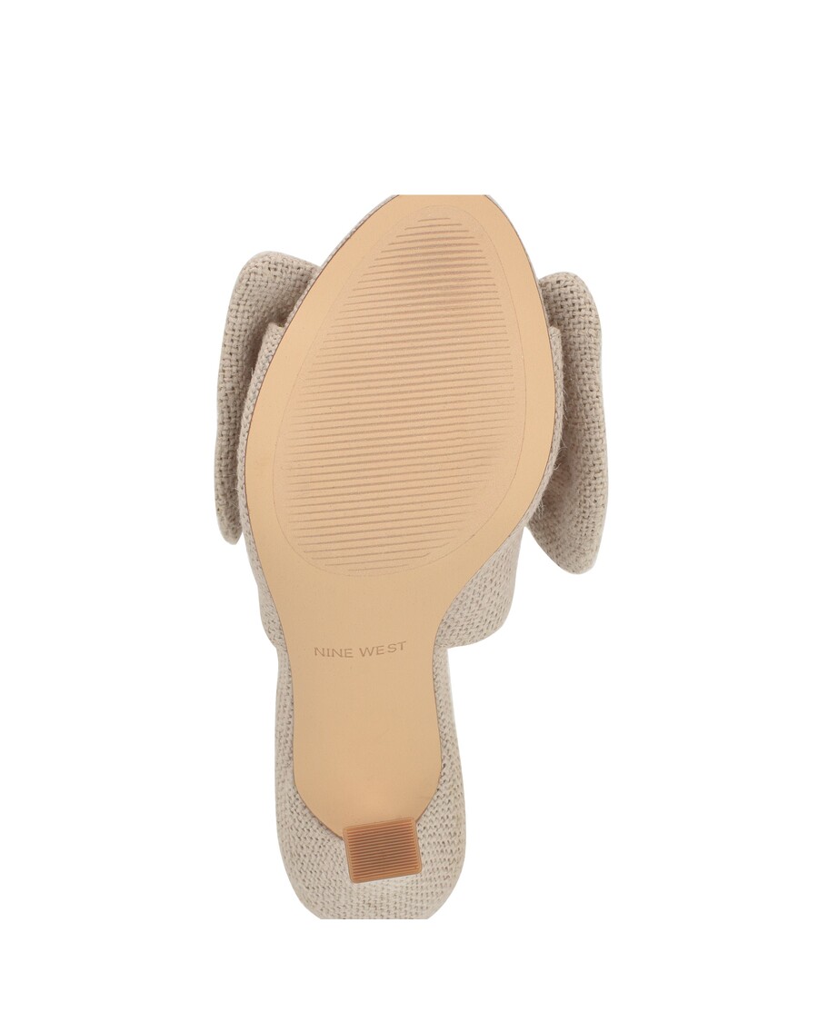 Sandały Typu Mule Dziewięć West Trina Z Kokardką