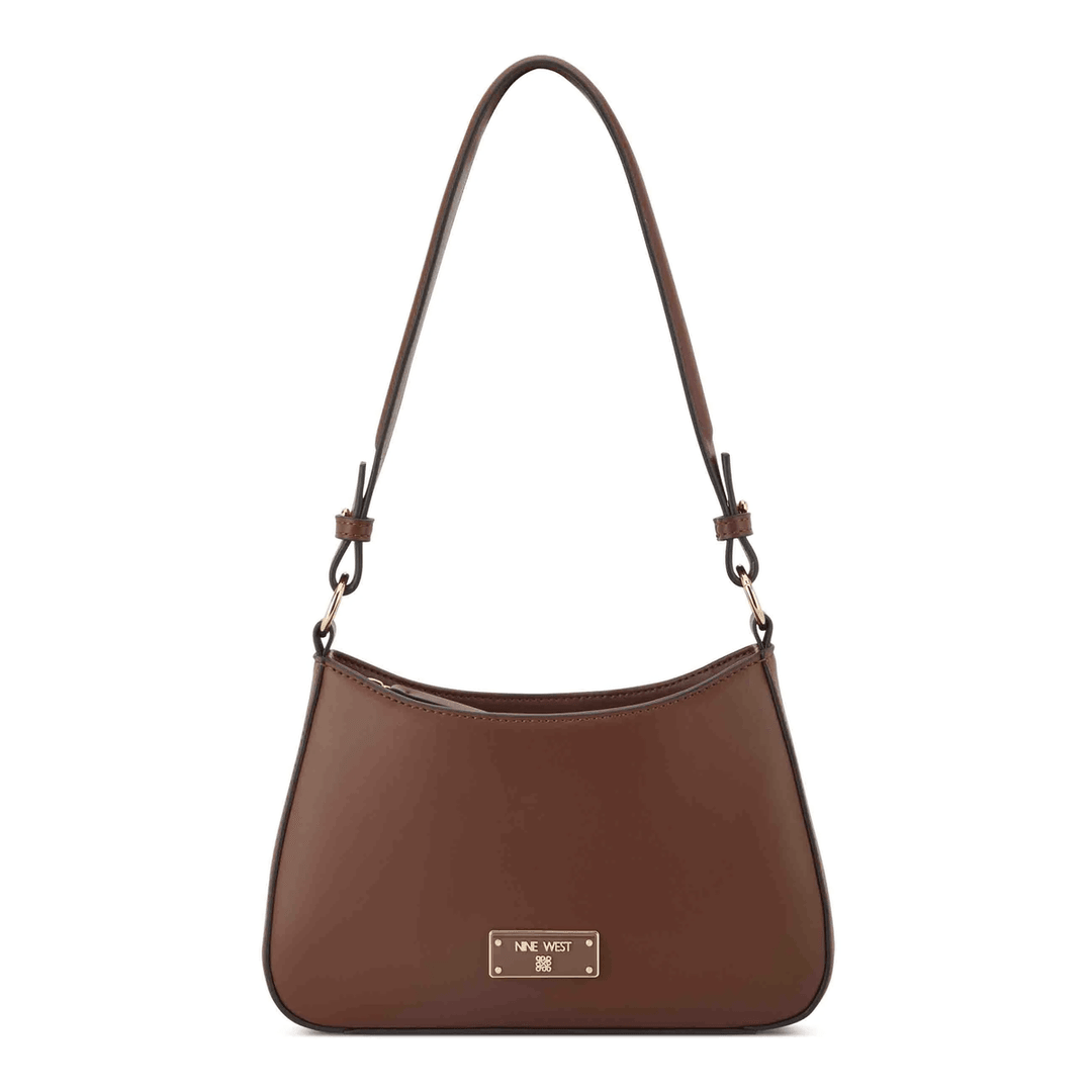 Nine West Charmaine Shoulder Bag Mahogany
