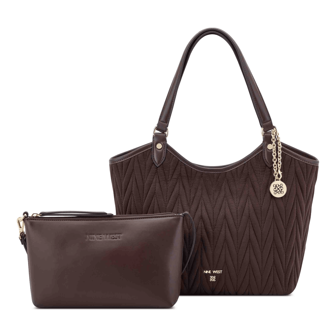Nine West Jaslee 2 In 1 Tote Raisin